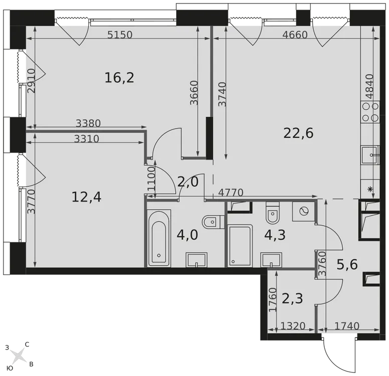 ЖК Лэйк - Фото 35
